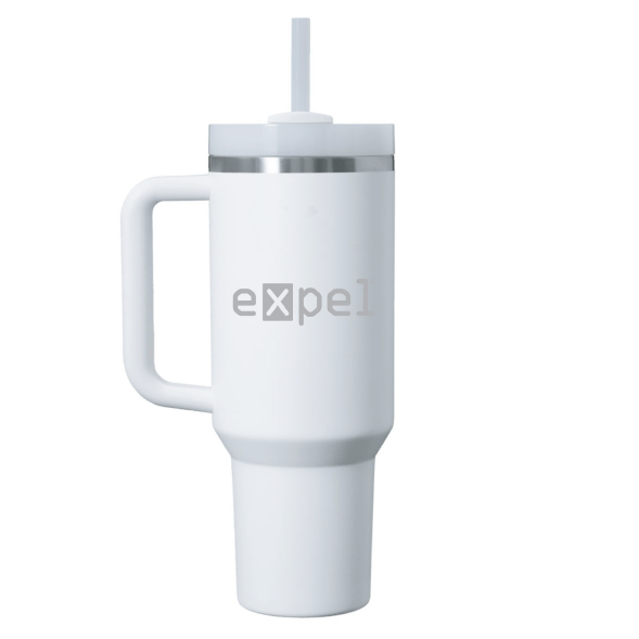 Stanley Quencher H2O FlowState Tumbler 40oz - White