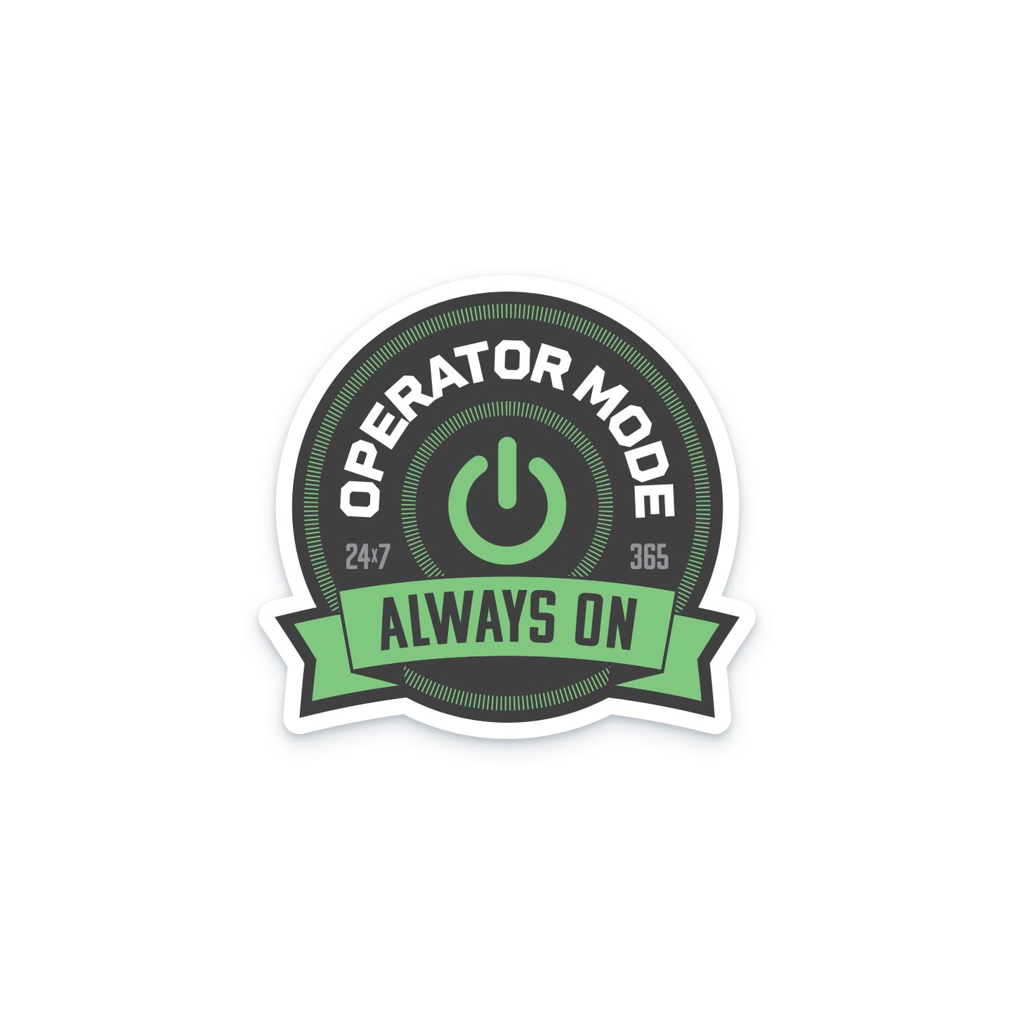 Die Cut Stickers - Operator Mode