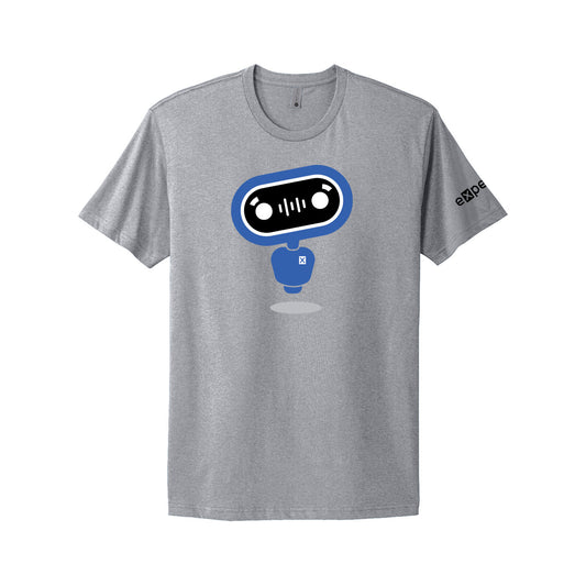 Unisex Cotton T-Shirt - Ruxie - Heather Gray